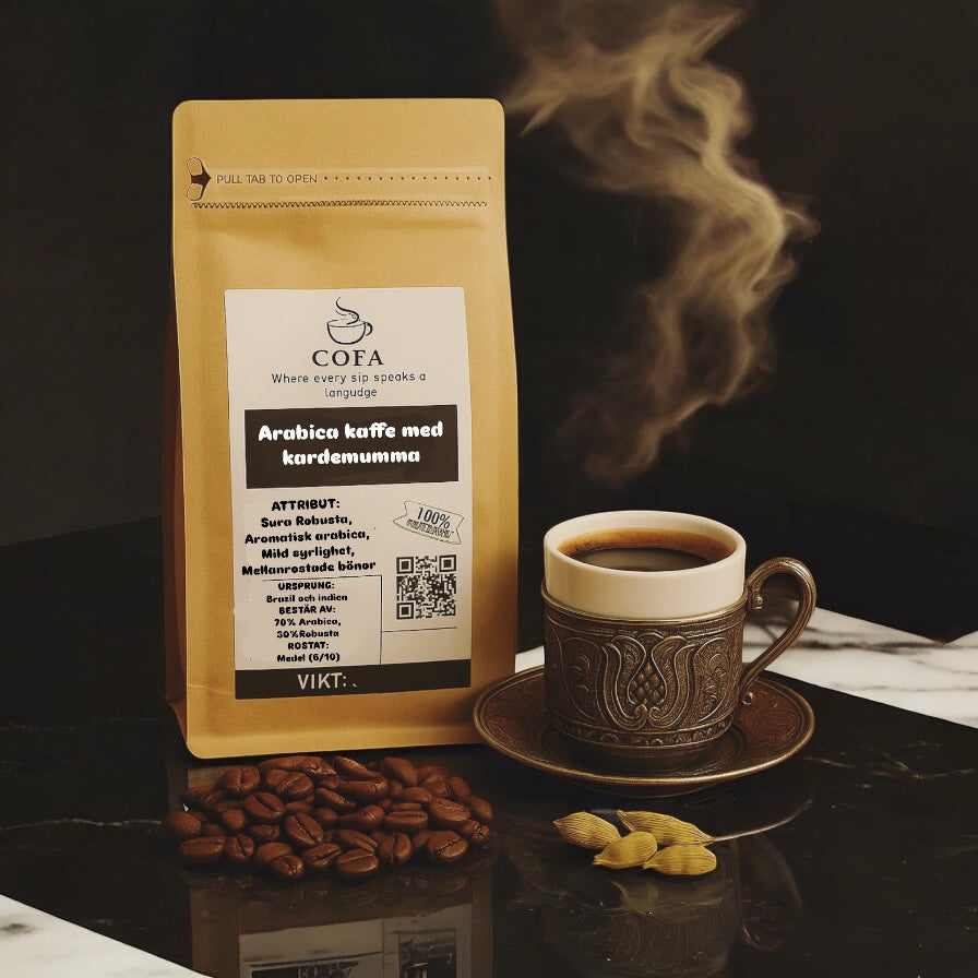 Arabica Kaffe med Kardemumma - Cofa