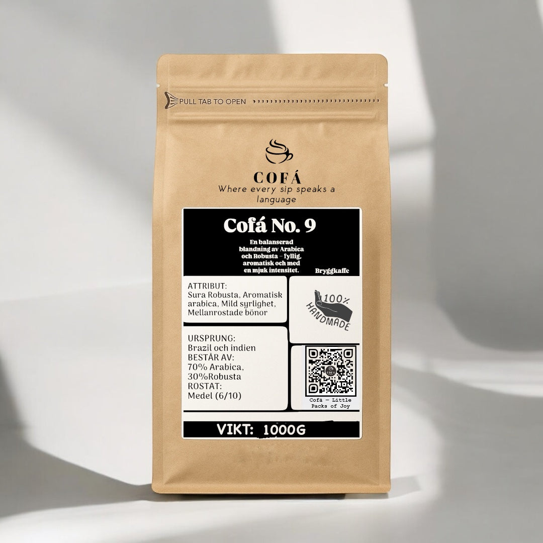 Exklusivt Bryggkaffe – 70 % Arabica, 30 % Robusta - Cofa