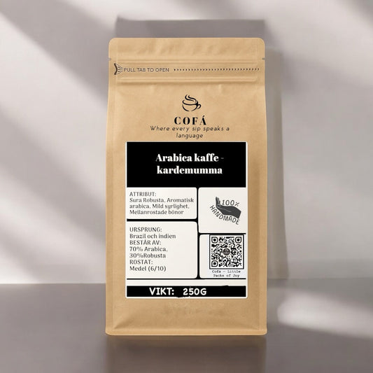 Turkiskt kaffe med kardemumma från Cofá