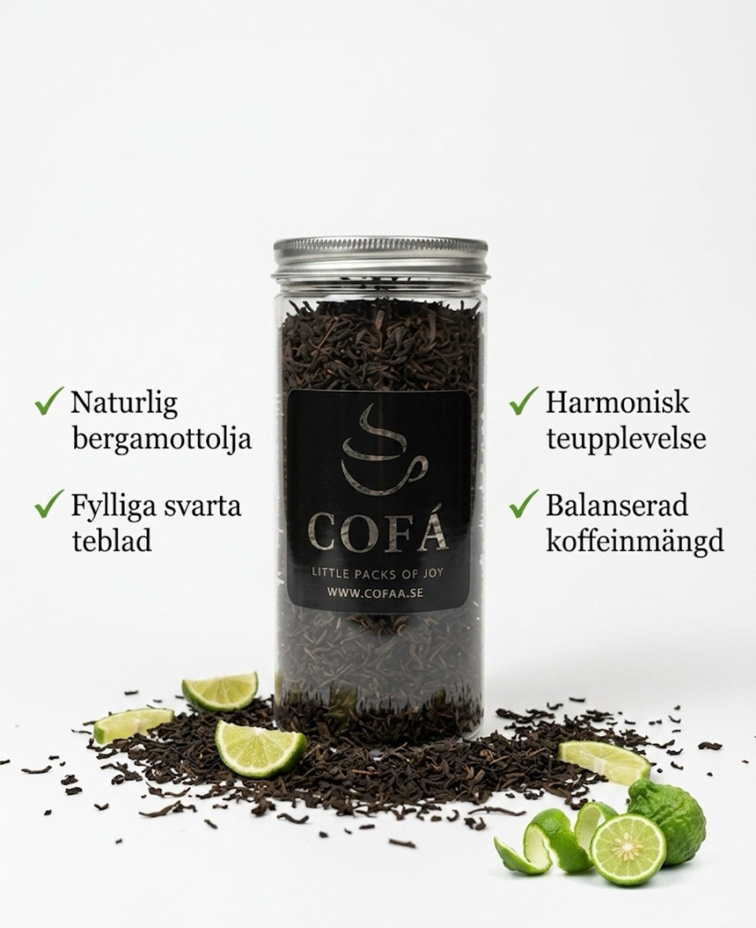 Earl Grey svart te i lösvikt från Cofá