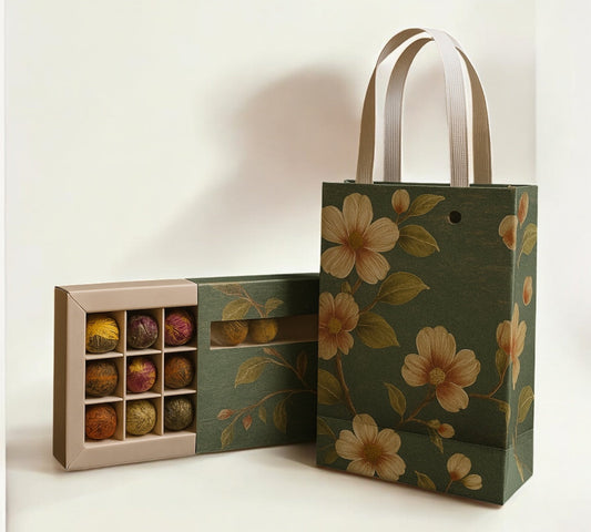 Blommande te i presentbox från Cofá