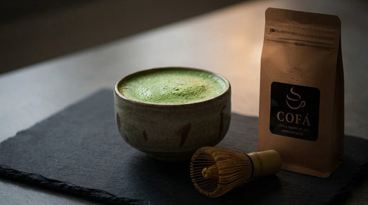 Matcha latte hemma - steg för steg guide