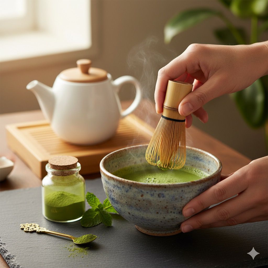 Matcha-te: Högkvalitativt grönt te för kroppen