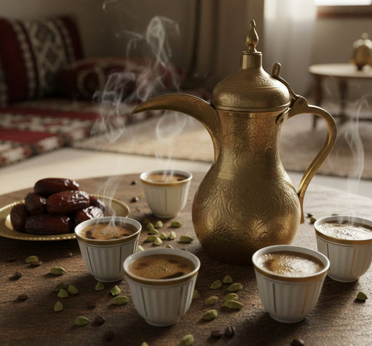 Arabiska kaffekulturen: Tradition, doft och gästfrihet i varje kopp