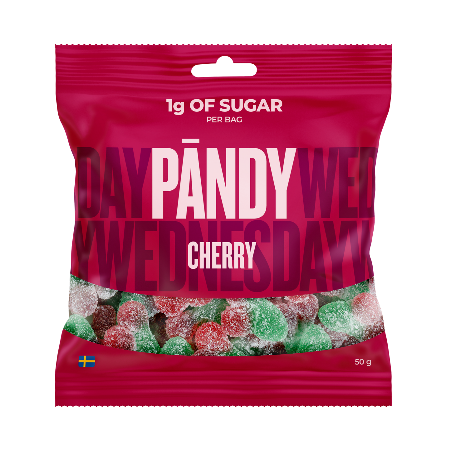 Pändy Cherry godis närbild