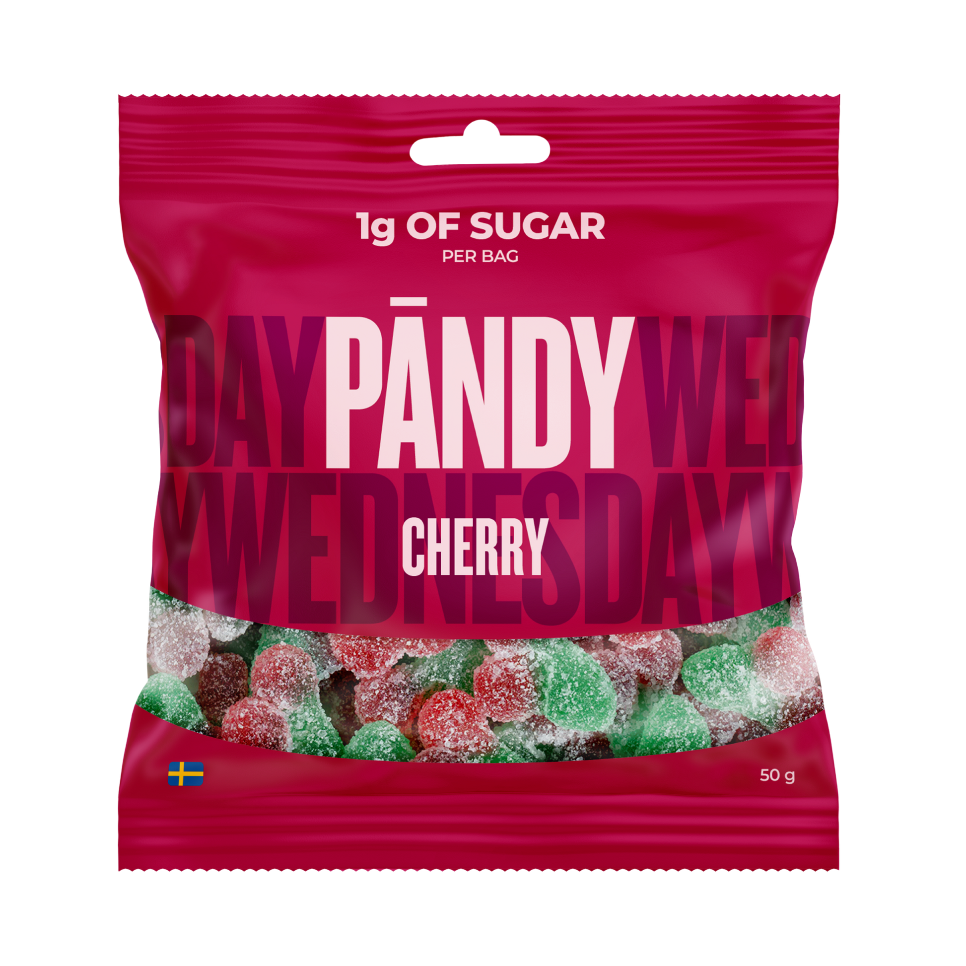 Pändy Cherry godis närbild