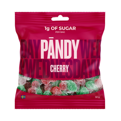 Pändy Cherry godis närbild