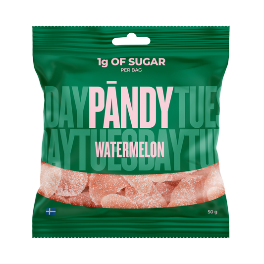 Pändy Watermelon godis närbild