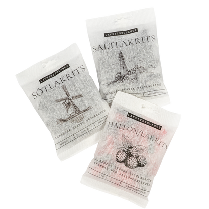 Lakritsbolaget – Premium Svensk Hallon/Lakrits Godis - Cofa