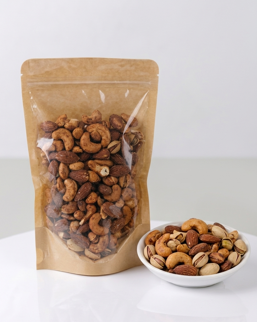 Nötter Super Mix Rökt – Rostade nötter med rökig smak - 250g - Cofa