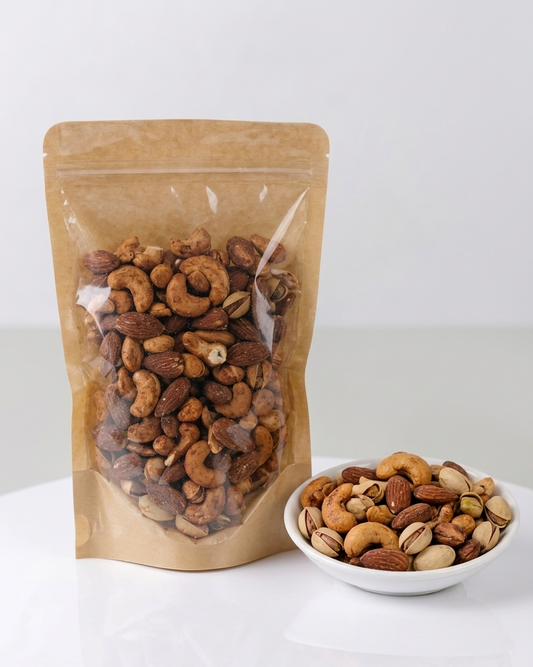 Nötter Super Mix Rökt – Rostade nötter med rökig smak - 250g - Cofa