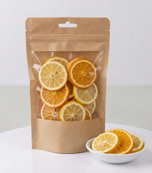 Frystorkade citrusmix – citron och apelsin 45g | Cofá