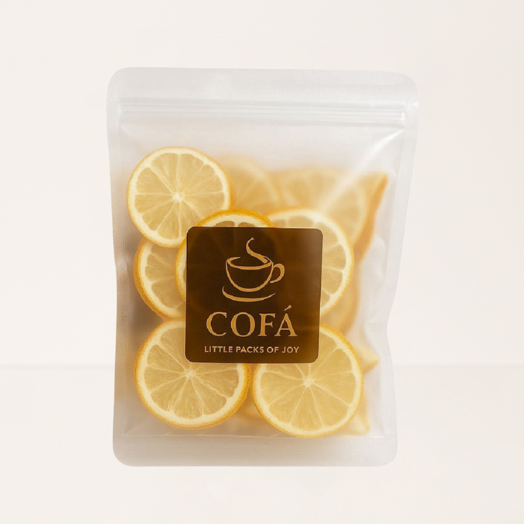 Frystorkade citrusmix – citron och apelsin - 45g - Cofa