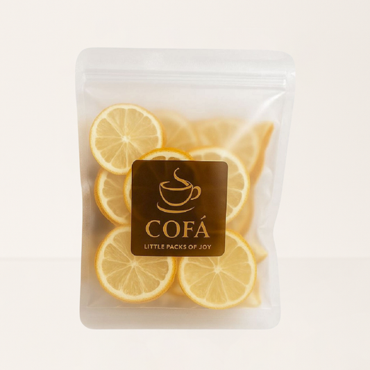Frystorkade citrusmix – citron och apelsin - 45g