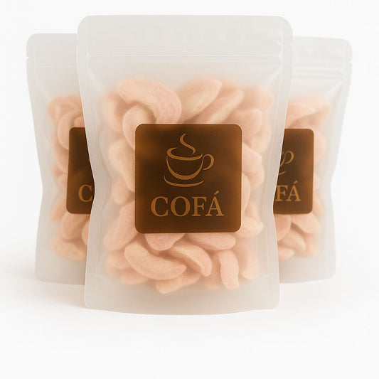 Freeze - dried Pink Peach Slices