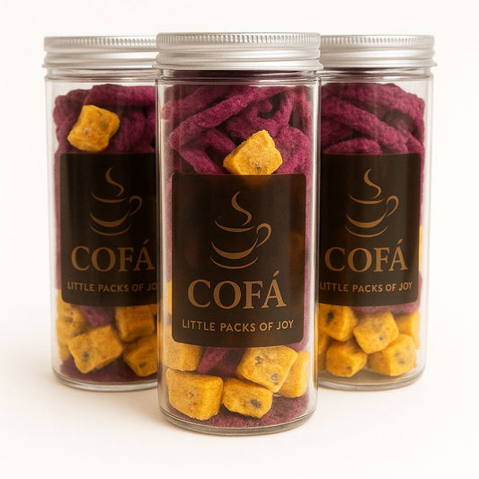 Freeze Dried Pitaya Slices & Passion Fruit