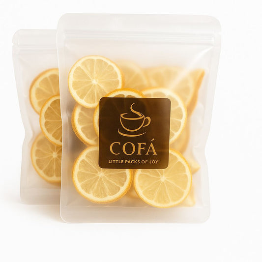 Freeze-dried Lemon Slices & Freeze-dried orange slices